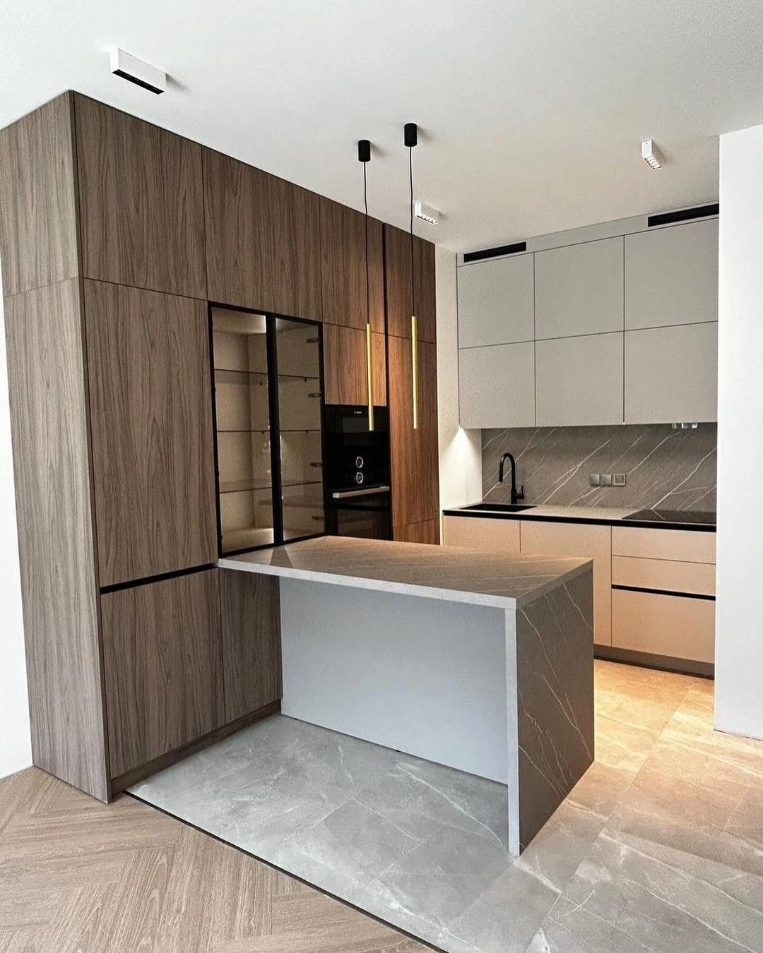 Кухня с островом